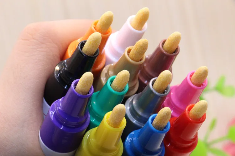 Complete car paint pen touch up kit for professional repair