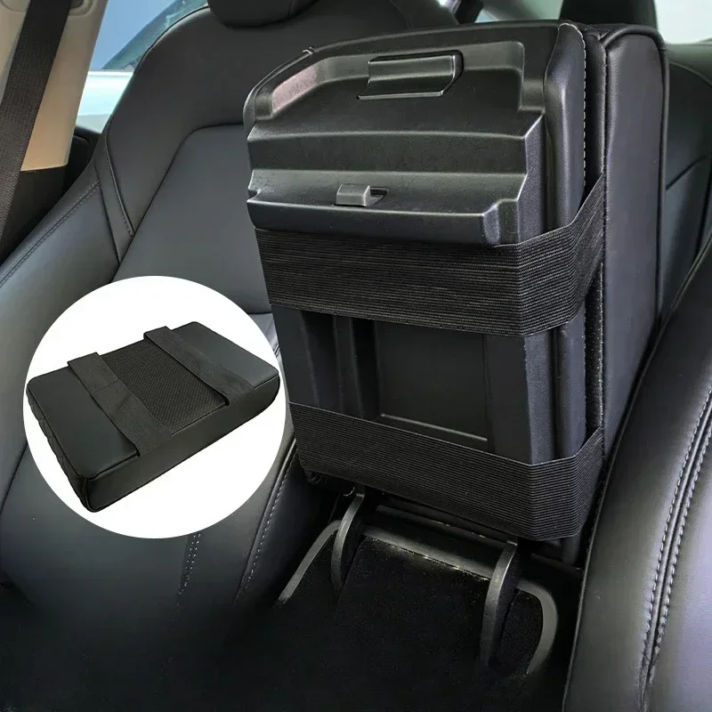 Storage Features View Center console pad with cup holder and storage pockets in use
