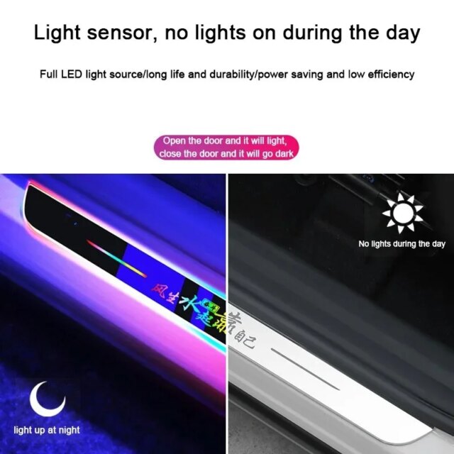 LED Door Sill Pro: Best 5 Safe Wireless Moving Pedal Lights
