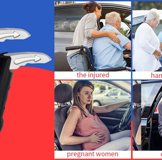 Car Cane Portable Support Handle for Safe Vehicle Exit