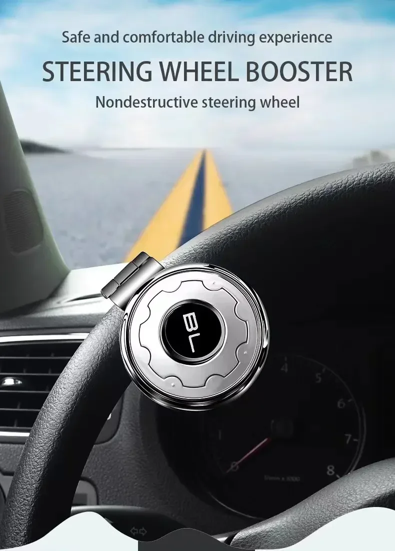 Universal Rubber Ring Fit Rubber ring installation on a steering wheel knob for a universal fit