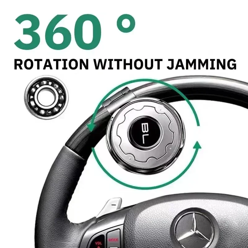 Multiple Color Options Different color options for the car steering wheel knob