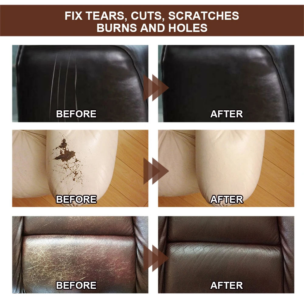 Scratch and Tear Filler Close up of repair gel filling a deep scratch