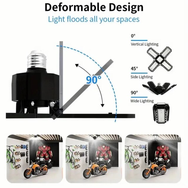 Garage LED Light Systems Deliver Safe High Voltage Execution
