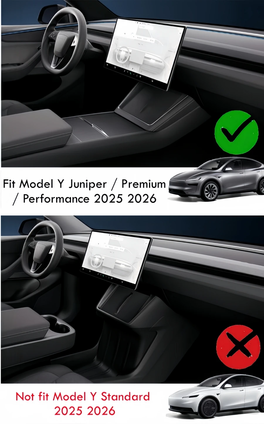 Tesla Floor Mats full 12-piece custom fit set for Model Y