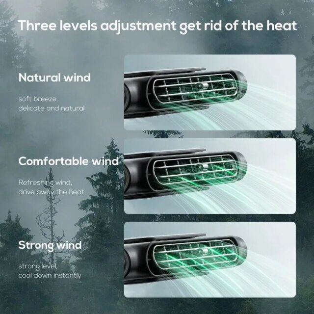 Car Seat Fan Amazing Breezes and Supreme Pleasant Cool Airs