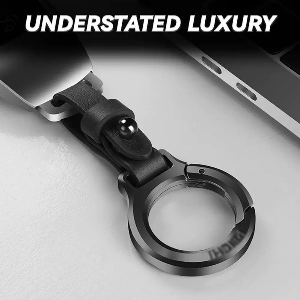 Personalized Car Buckle Men Key chain leather with personalized car buckle design for men