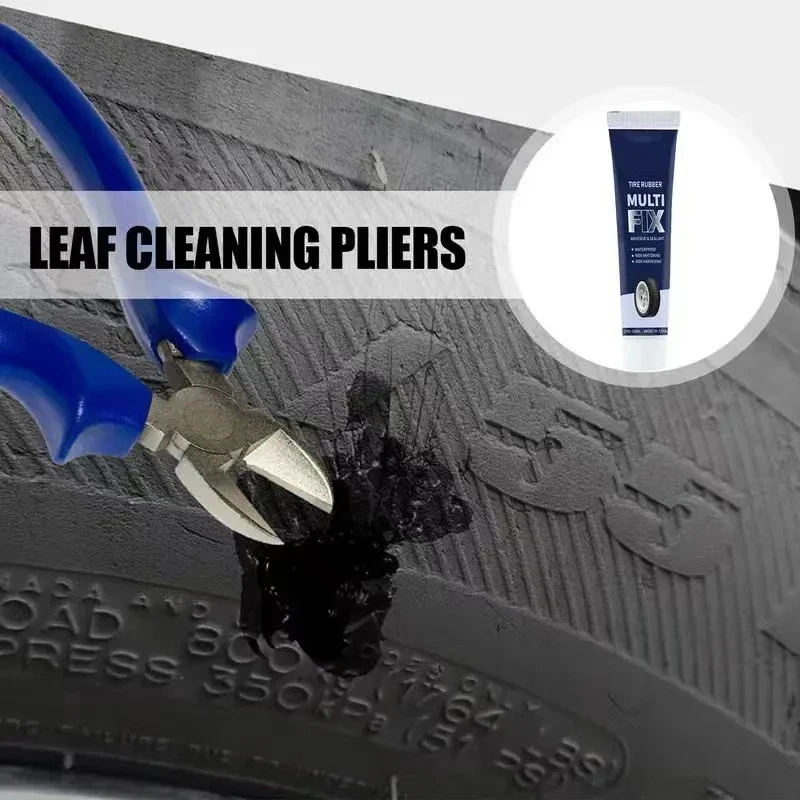 Tire Repair Glue Black Liquid Wear Resistant Non Corrosive