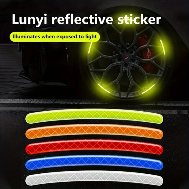 Bike Reflective Tape: Best 4-Color Safe Anti-Scratch Wheel Strips