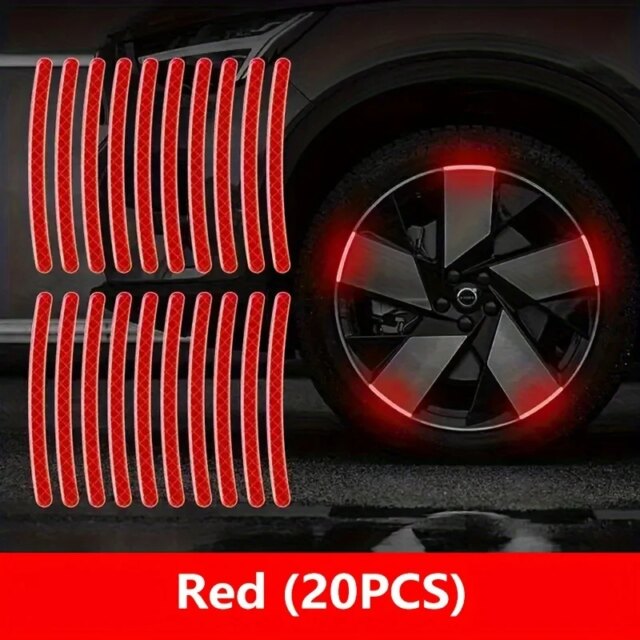 Bike Reflective Tape: Best 4-Color Safe Anti-Scratch Wheel Strips