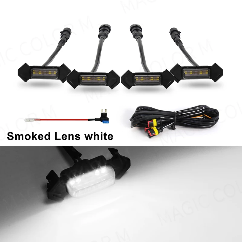 Heavy-Duty Wiring Harness Wiring harness and inline safety fuse included with the Tacoma grill lights