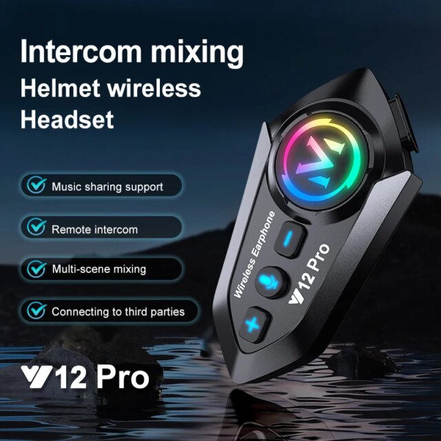 Motorcycle Helmet Headset – Bluetooth 5.3 and HD Sound Gear!
