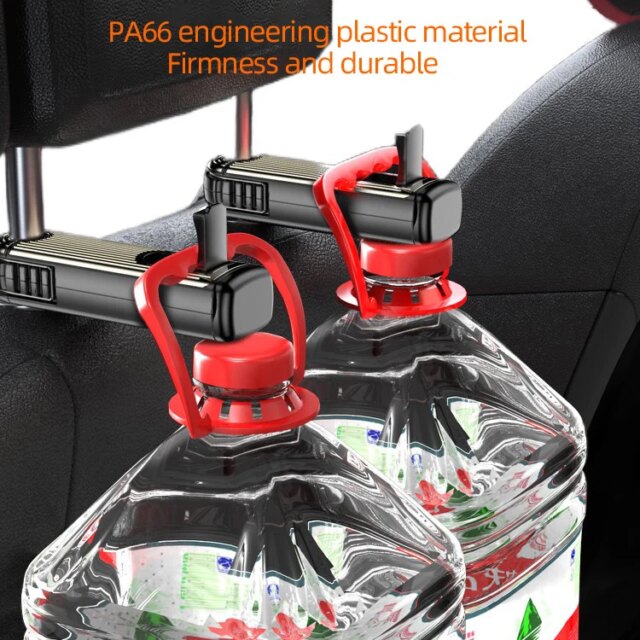 Best Car Seat Hook: 2 in 1 Safe Hidden Headrest Organizers