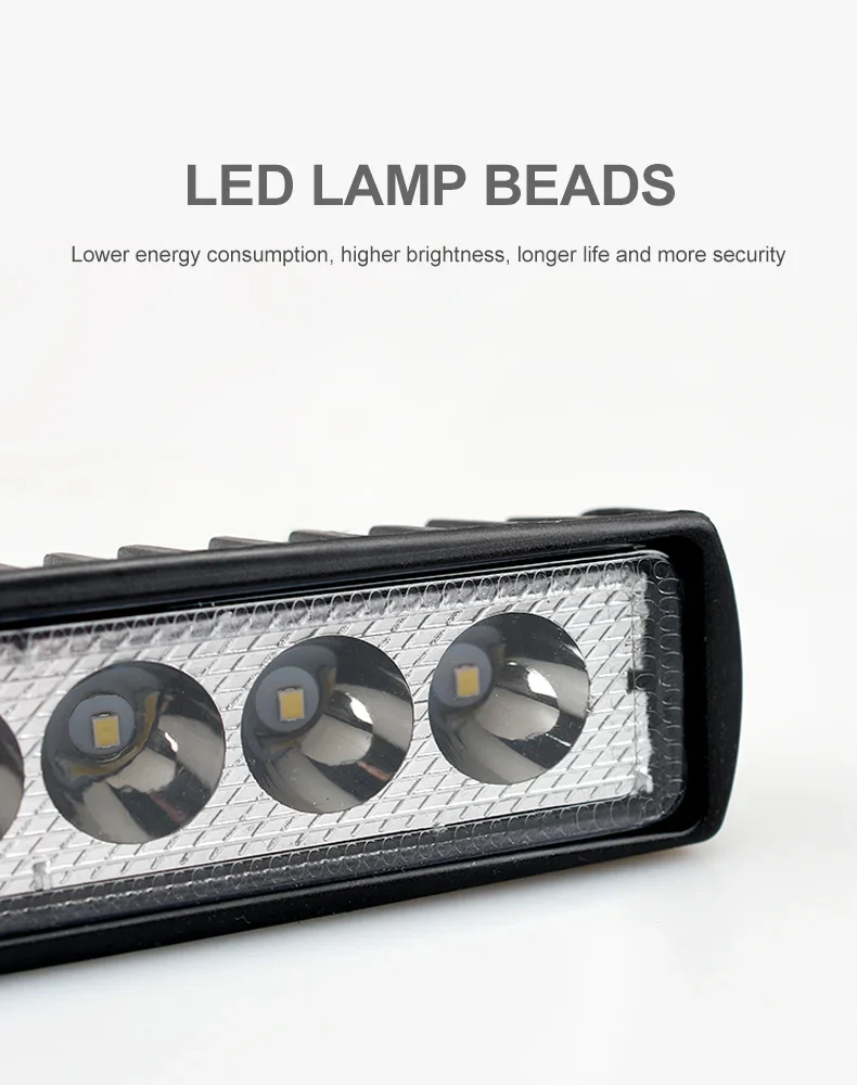 LED offroad lights installed on a 4x4 truck for trail illumination