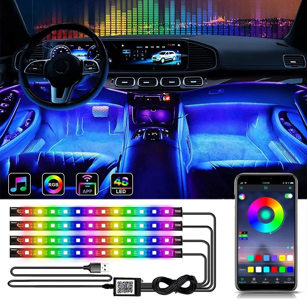 Dynamic RGB Atmosphere System Ambient Lighting Car
