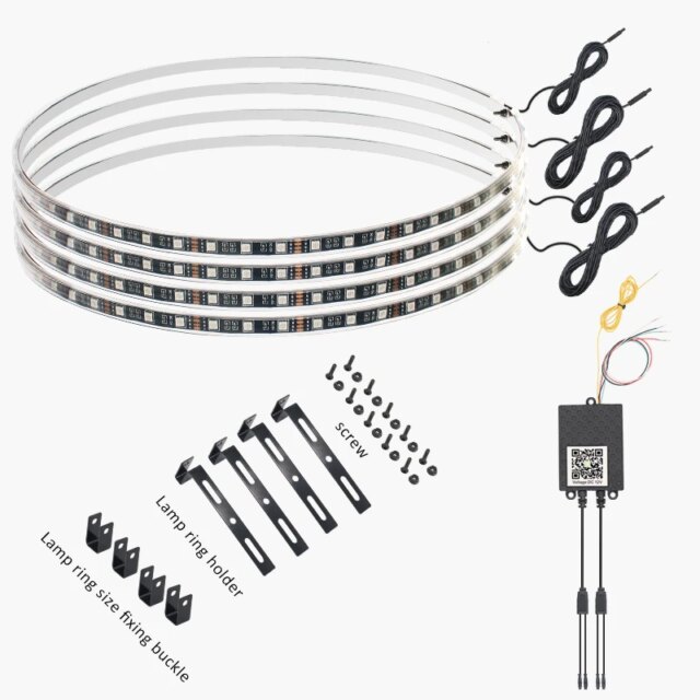 High-Intensity Wheel Lights for Truck | LED Rim Kits